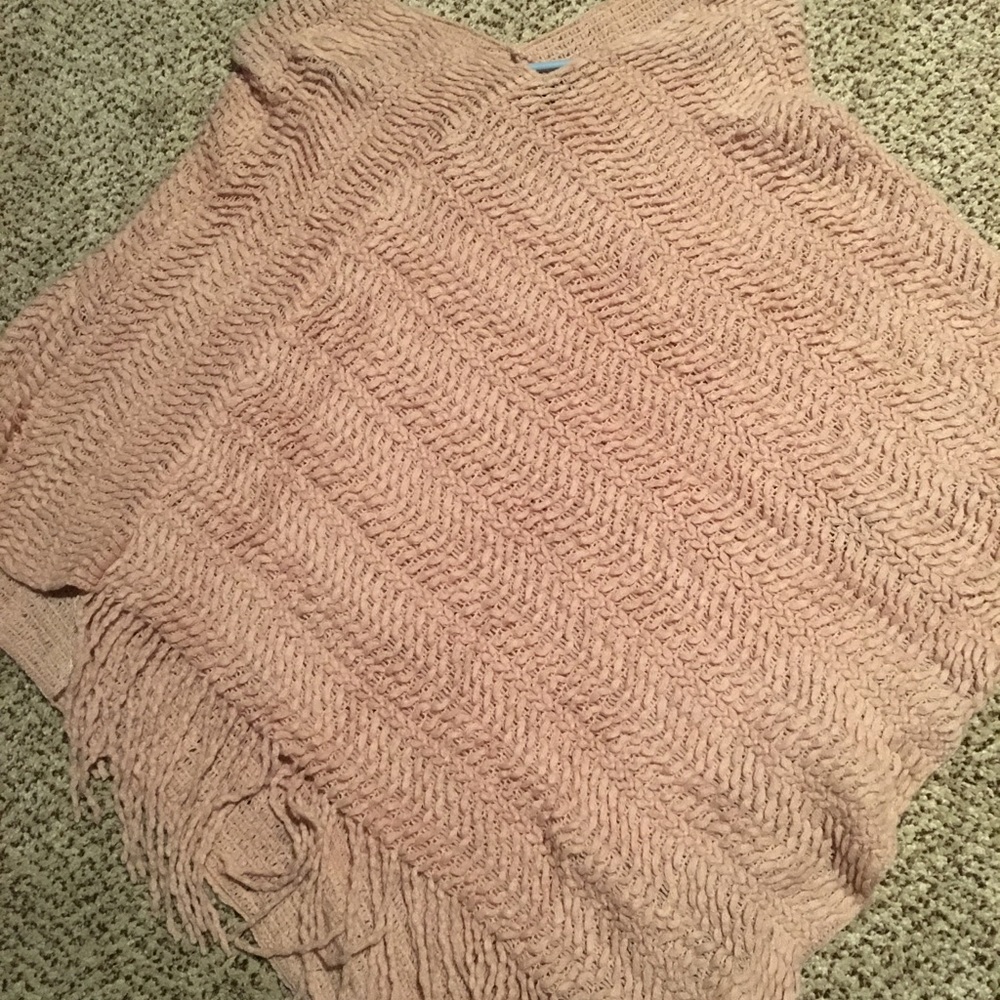 Sweater poncho